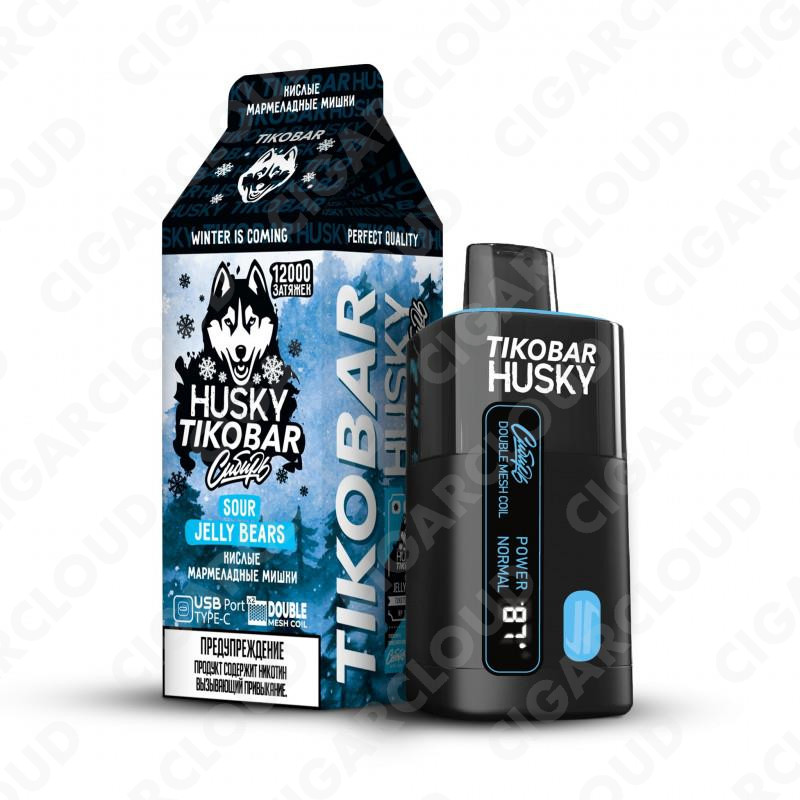 TIKOBAR Husky Сибирь Кислые мармеладные мишки 12000