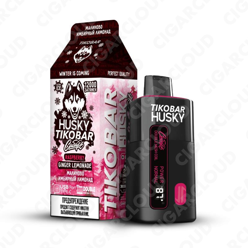 TIKOBAR Husky Сибирь Малиново-имбирный лимонад 12000