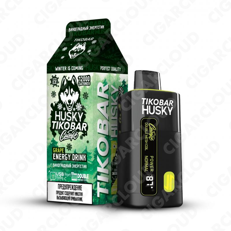 TIKOBAR Husky Сибирь Виноградный энергетик 12000