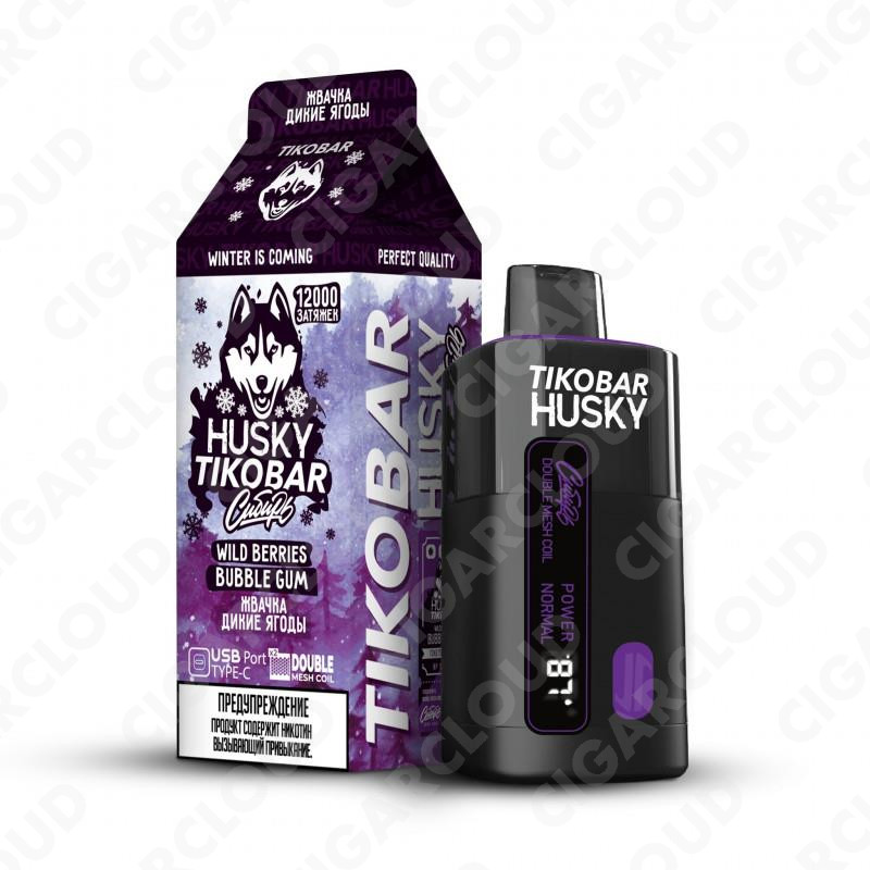 TIKOBAR Husky Сибирь Жвачка дикие ягоды 12000