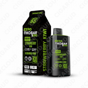 TIKOBAR ZERO Клубника Киви 8000