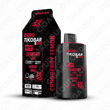 TIKOBAR ZERO Клюква Лимон 8000
