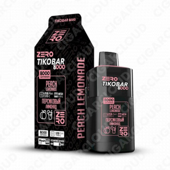 TIKOBAR ZERO Персиковый Лимонад 8000