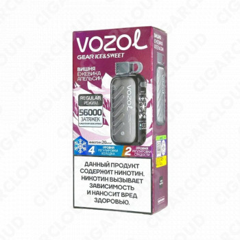 VOZOL Gear Ice&Sweet 56000 - Вишня ежевика апельсин