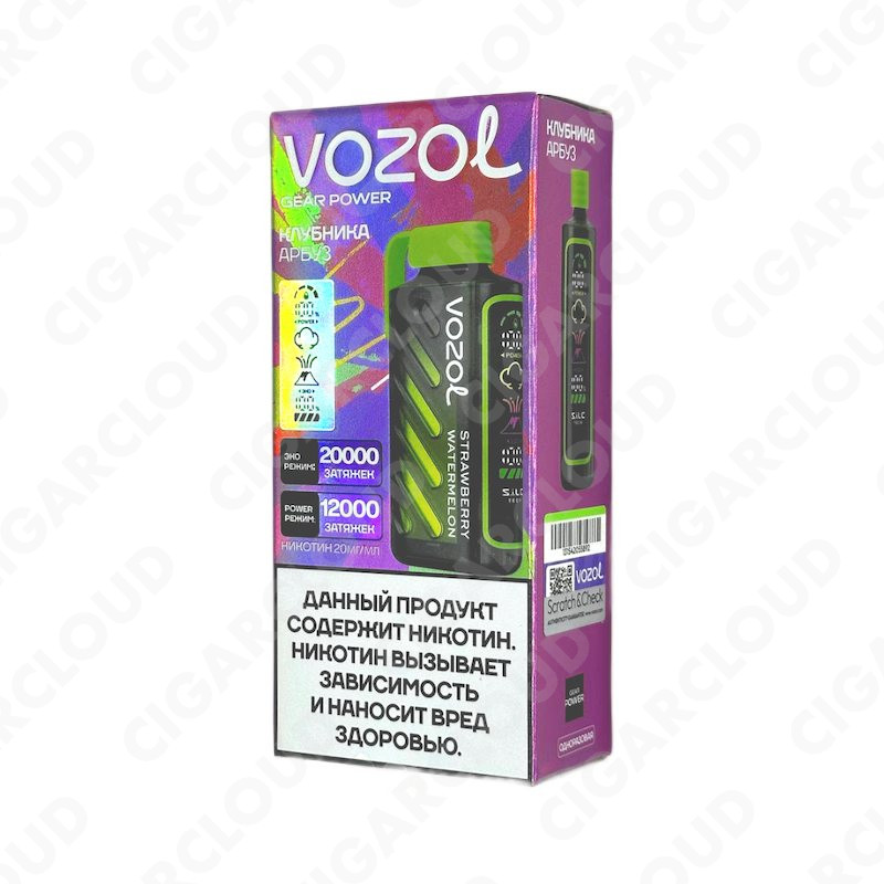 VOZOL Gear Power 20000 - Клубника арбуз