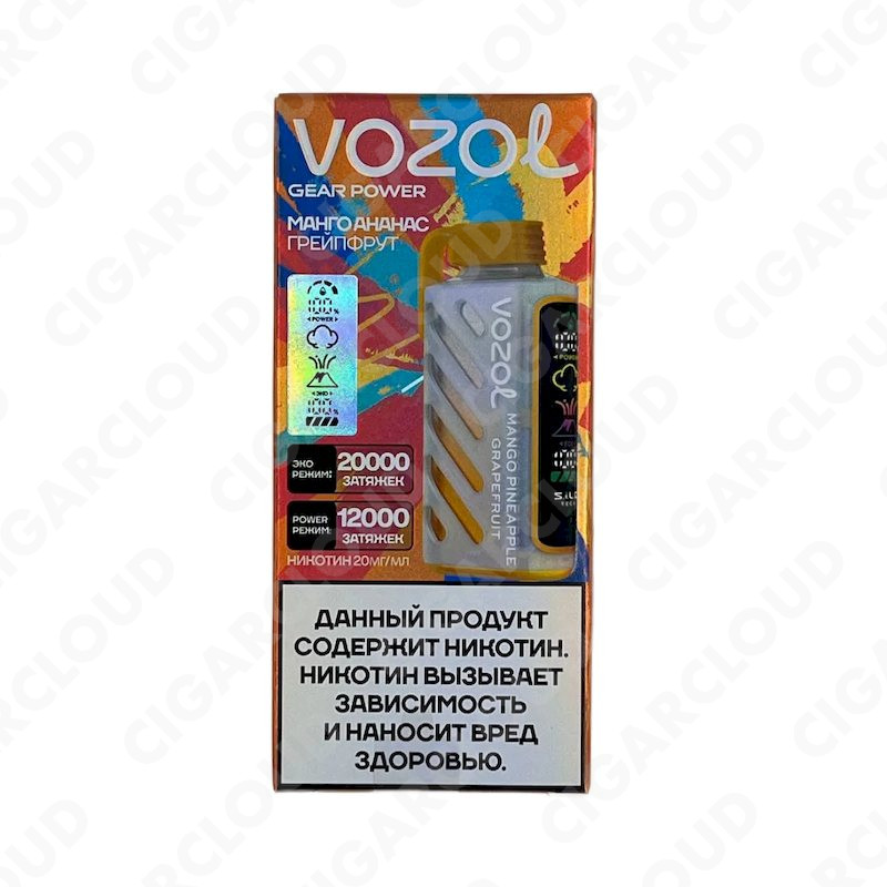 VOZOL Gear Power 20000 - Манго ананас грейпфрут