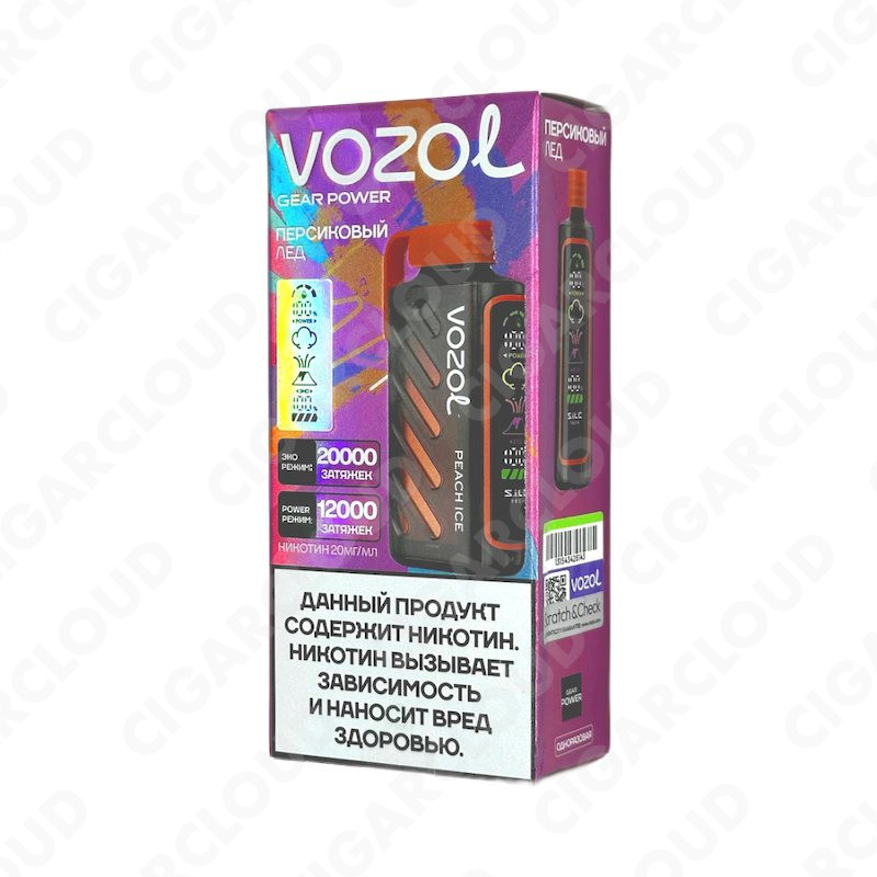 VOZOL Gear Power 20000 - Персик лёд