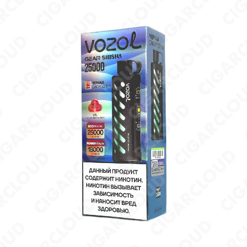 Vozol Gear Shisha 25000 - Черная смородина