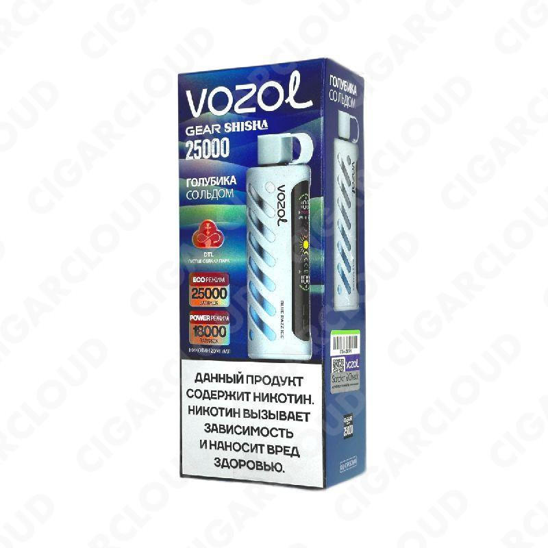 VOZOL Gear Shisha 25000 - Голубика со льдом