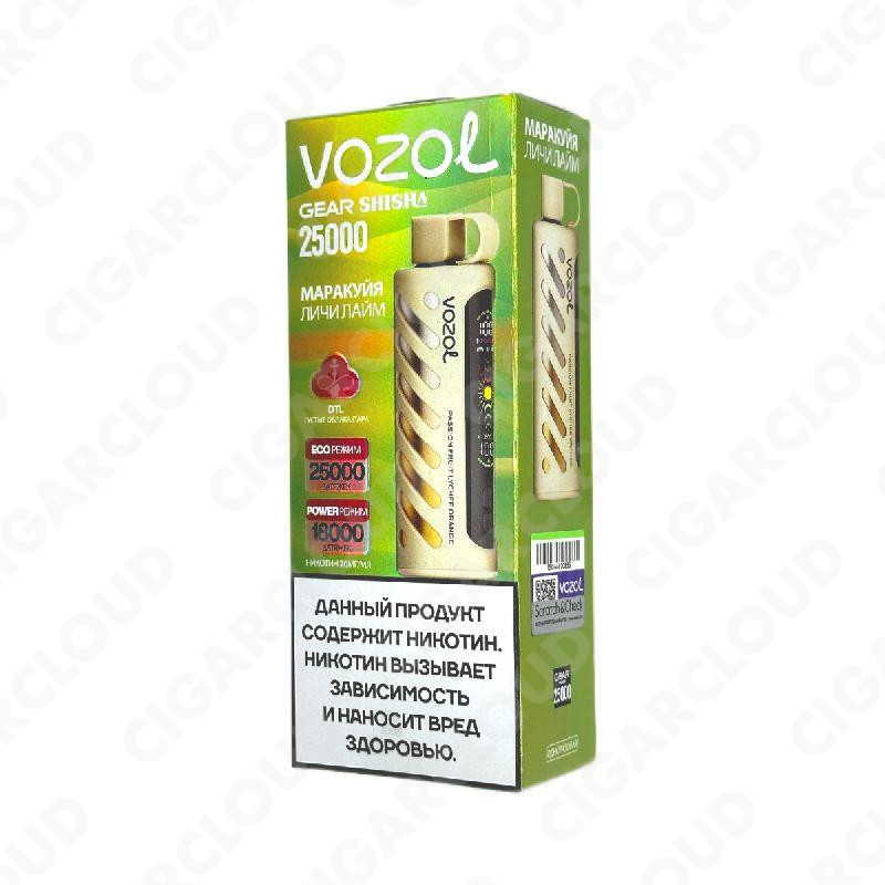 Vozol Gear Shisha 25000 - Маракуйя личи лайм