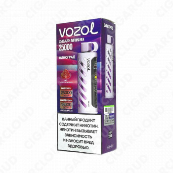 Vozol Gear Shisha 25000 - Виноград