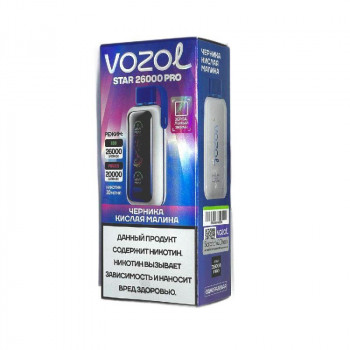VOZOL Star 26000 Pro - Черника кислая малина