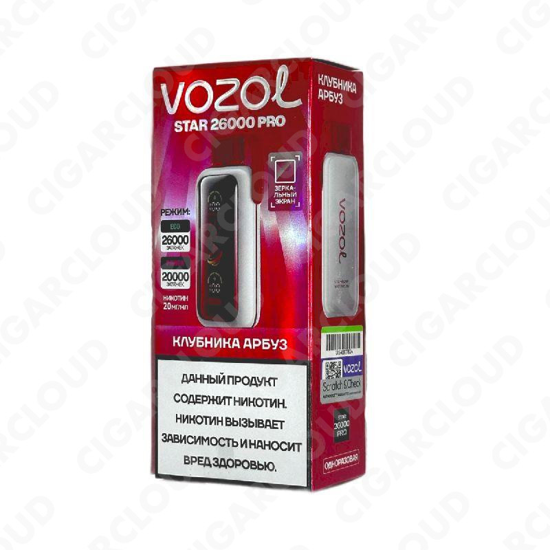 VOZOL Star 26000 Pro - Клубника арбуз