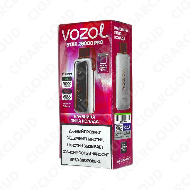 VOZOL STAR 26000 PRO Клубника Пина колада