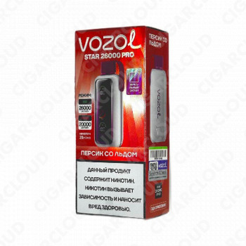 VOZOL STAR 26000 PRO Персик со льдом