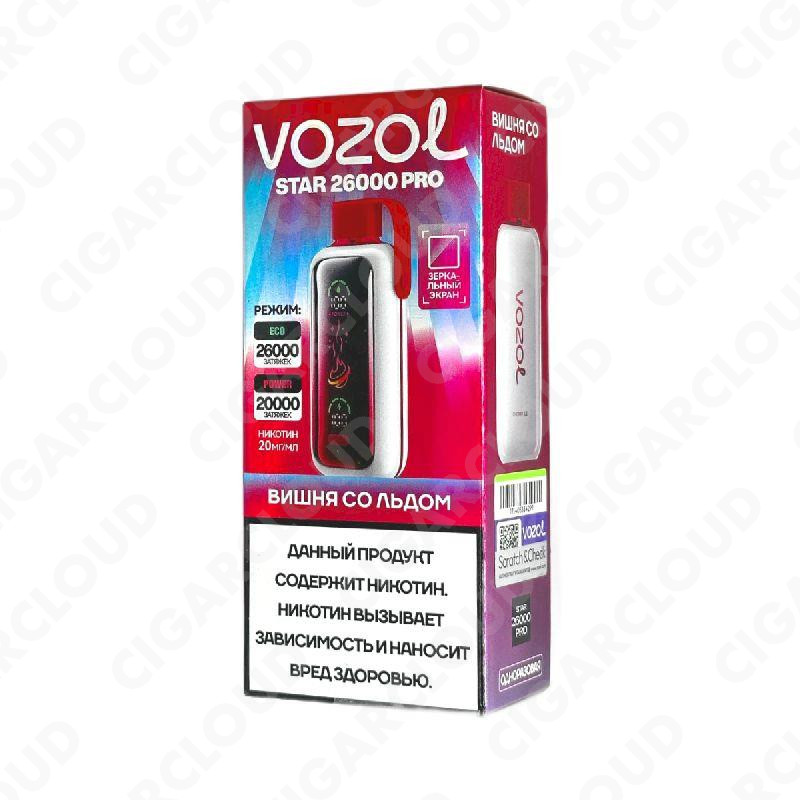 VOZOL STAR 26000 PRO - Вишня со льдом