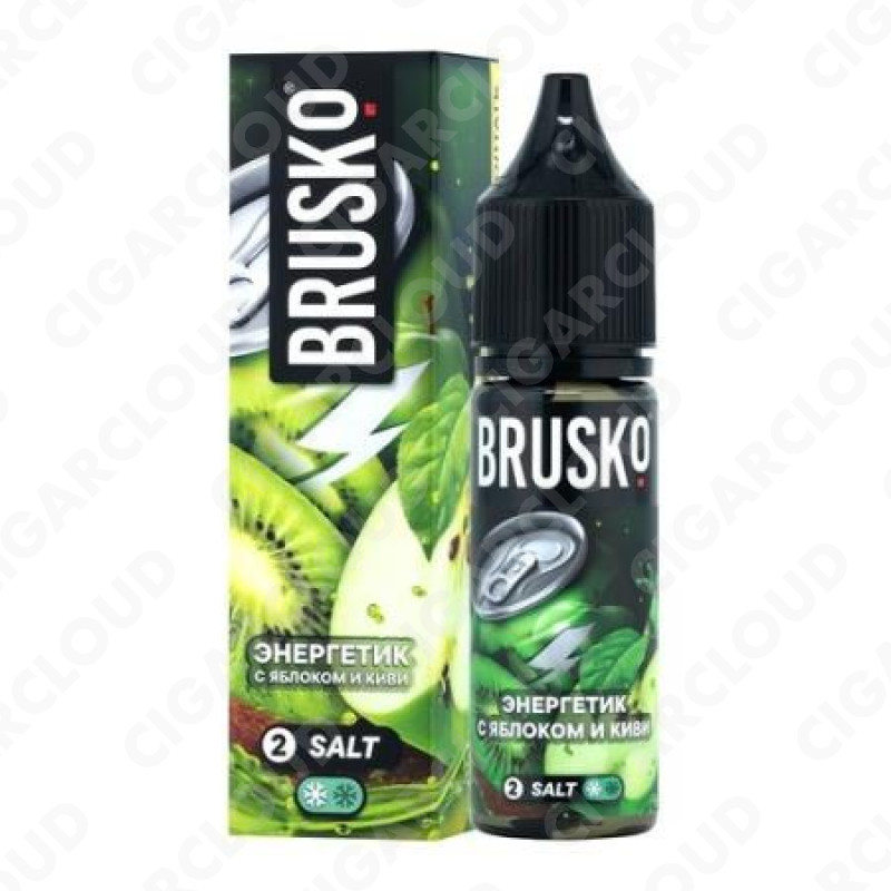 BRUSKO Chubby 2 35мл Энергетик с яблоком и киви